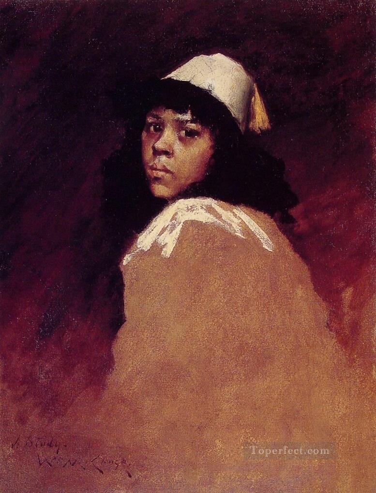 The Moroccan Girl William Merritt Chase Oil Paintings